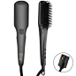 Amazon.com : BeautyWill Hair Straightener Brush MCH Technology, Double Anion, Anti-Scald Comb Teeth for Fast Hair Straightening, US Safety Plug, Black : Beauty