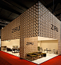 STAND ZIRU / IL SALONE/ MILANO/ ITALY  Screams crisp & clean! Nice work!