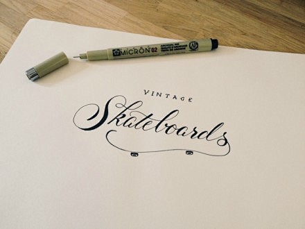 Hand Lettering…