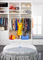 eclectic closet by Astleford Interiors, Inc.