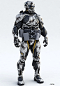 ArtStation - Nanosuit 2 multiplayer character model, Dima Gait