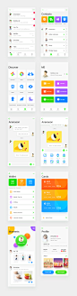Wechat Redesign---All Screen<br/>by Golden Joe for UIGREATY