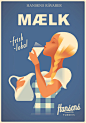 丹麦Mads Berg装饰艺术海报设计
