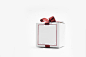 Little sweet white colored gift box with red ribbon isolated by Violeta Chalakova on 500px