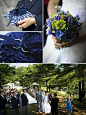 婚礼蓝色调 露天婚礼布置 来自大城市老姑娘在堆糖网的分享