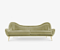HERMES | 2 Seater Sofa Modern Contemporary Furniture by BRABBU
