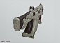SMG_Weapon_Concept_Art, Evgeny Sobolev : SMG_Concept_Art for Shooter game