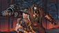 Overwatch - Ashe (and Bob), Renaud Galand : Ashe and B.O.B - In-game Characters created for the game Overwatch (Ⓒ Blizzard Entertainment). <br/>It was a great collaboration between Team 4 and our incredibly talented cinematic team! The original desi