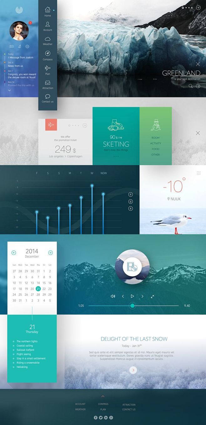 UI/UX gradient desig...