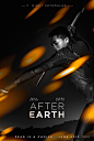 After Earth on Behance平面 海报 排版 poster layout 【之所以灵感库】 #采集大赛#