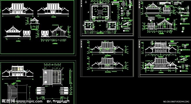 CAD DWG 图纸 平面图 素材 装修...