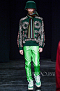 【图】释放自我的小丑兵团！Walter Van Beirendonck 2014秋冬男装秀，海报时尚网带你亲临2014秋冬米巴黎男装周