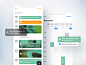 iOS Figma Template · Planner · Calendar · Task Manager ios 12 ios design system templates figma material ui kit ui date picker datepicker date business events app crm task manager tasks calendar planner