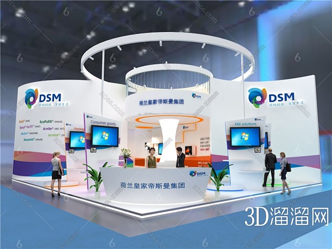 【展厅3D模型下载】-展厅3D模型素材下...