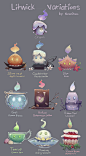 Litwick Variations by Neonitee on DeviantArt