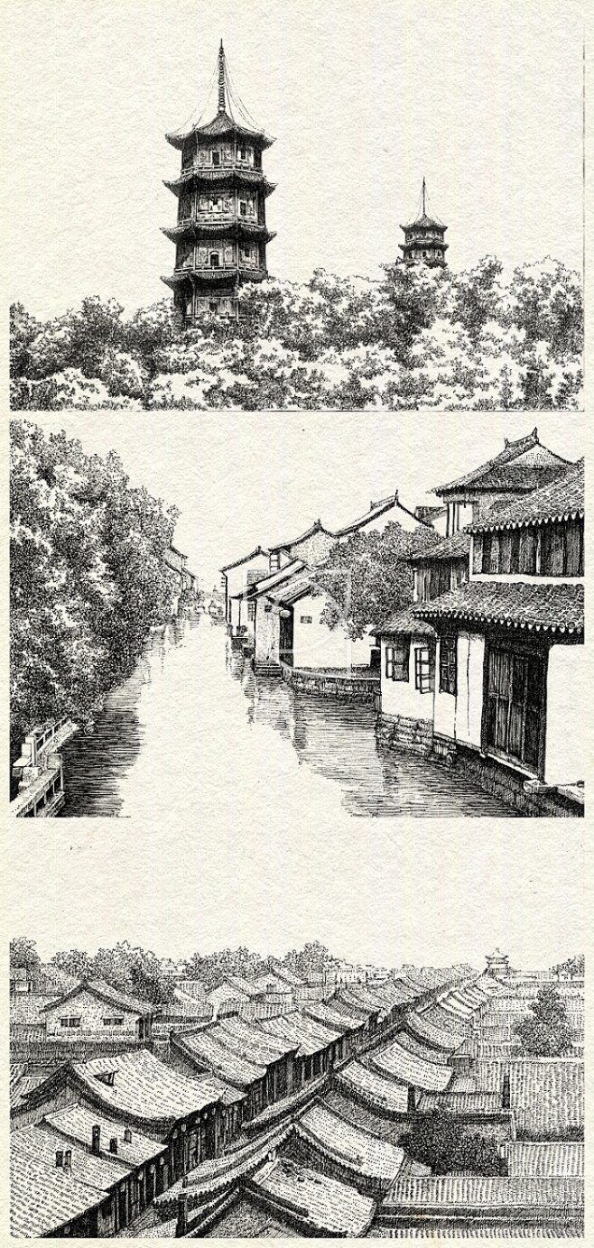 江南，风景速写