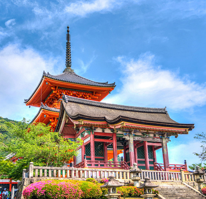 Kyoto temple,Japan