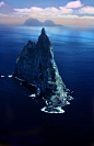 Ball's pyramid, the world's tallest seastack, off the Eastern coast of Australia.