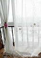 客厅飘窗窗帘效果图 片