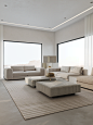 BEIGE LIVING ROOM - Проект из галереи 3D Моделей : Доступен для вдохновения, 3dsmax, corona, интерьер, interior, livingroom, modern, beige
