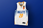 Brisbane Bullets Home & Away Uniforms : Respecting the past and shooting for the future. We created an entirely new look Bullets uniform for 2020, with the bullets moving to a new home we took a much bolder and faster approach than the previous years.