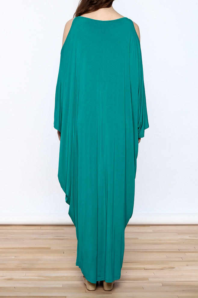 Teal Goddess Maxi Dr...