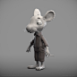 Highway Rat - Mouse Marquette, Danie Malan : I had the pleasure to work on the film called The Highway Rat with director Jeroen Jaspaert . The objective was to create a character that looked hand made with clay, so we had to break symmetry with the sculpt