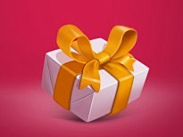 礼物盒ICON图标UI设计 #采集大赛#