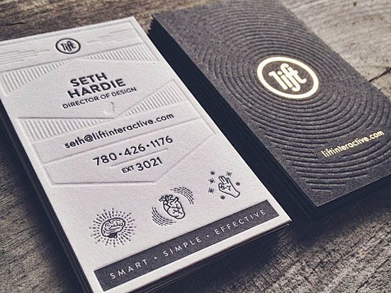 Lift Business Cards
