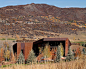 corten steel retreat by skylab architecture frames 360° views of the colorado mountains