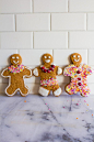 whole wheat gingerbread cut out cookies | immaEATthat.com: 