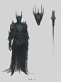 ArtStation - Sauron, Ben Juniu Fantasy Armor, Medieval Fantasy, Fantasy Character Design, Character Art, Armor Concept, Concept Art, Hobbit, Demon Art, Vampire