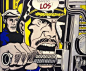 Roy Lichtenstein, Torpedo…Los!, 1963, 173 x 204 cm (Private Collection)