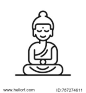 Buddha Line icon