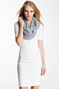 James Perse SALE: Cashmere Open Stitch Infinity Scarf : Love it!