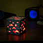 Minecraft 照亮红石 创意 触控亮灯 红色LED小夜灯 灯——http://humtaid.com/  汉度工业设计