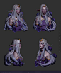 Faeb, Mateus S. Machado : Fan art of Faeb, character created and played by the great artist Faebelina: http://faebelina.deviantart.com/. 
I used Zbrush, 3ds max and 3d coat for this one. The hair was very challenging, I hope it looks good.
