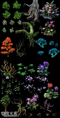 各种植物（海底，沙漠，仙侠，枯树）+全部源文件(少量带有PSD)-场景模型-微元素Element3ds - Powered by Discuz!