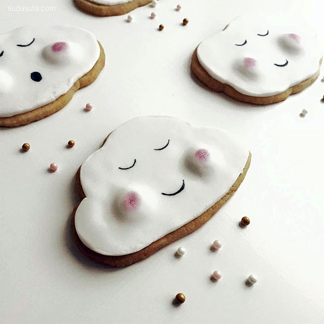 【带着温暖笑容的可爱饼干设计】来自英国利...