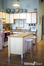 厨房吧台效果图赏析—土拨鼠装饰设计门户