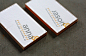 thick photographers business cards