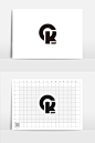 QK字母组合logo