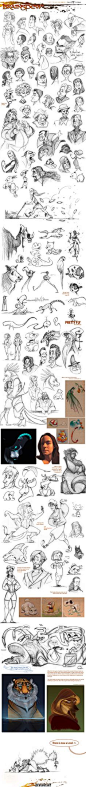BrainSpew the 37th by Altalamatox on deviantART | técnicas de dibujo | Pinterest | To Draw, Draw Animals and Dog Drawings