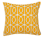 进口面料印花装饰抱枕 现代简约北欧简美样板间装饰抱枕靠垫 黄色-淘宝网