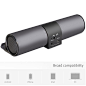 Amazon.com: LuguLake Portable Bluetooth Speaker, with Stand function Wireless Stereo Speaker Built-in 3.5mm Aux Port (Coffee): MP3 Players & Accessories