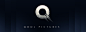 创意字母logo，英文字母Q