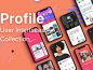 Profile Mobile UI Collection
