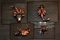 Baby Copper Dragon by KirstenBerryCrafts