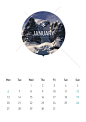 Calendar 2014 on Behance