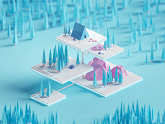 星大角采集到lowpoly